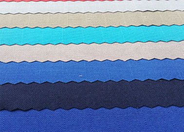 Antistatic Flame Retardant Fabric , Black Fire Retardant Fabric For Fire Suit