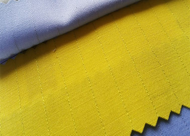 EN1149 Anti Static Cloth Material 99% Cotton 2% Grid For Protective Workwear