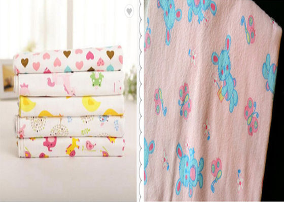 Dyed Stock Lots Mixed Antistatic Cotton Flannel Cloth 150gsm